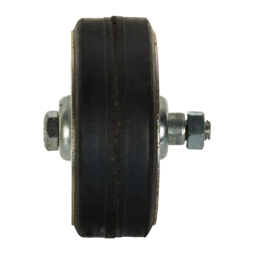 KOLIESKO 80mm KOVOVÉ A GUMOVÉ KOLIESKO NA KOČÍK