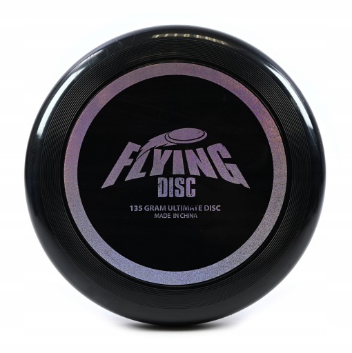 Vrhací kotúč na FRISBEE 135G 24CM ČIERNA LETIACA TANIEČKA