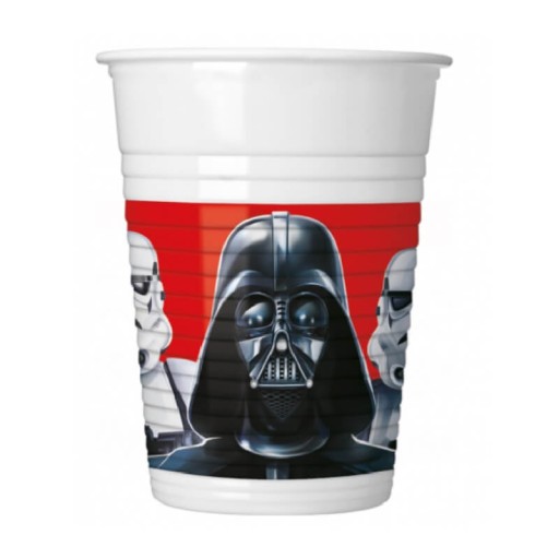 Star Wars plastové poháre 200 ml 9 ks.