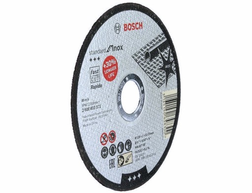 KORUNDOVÝ KOTOUČ PRE NEREZ. 125/1,0 mm BOSCH
