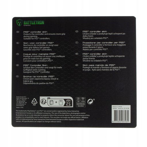 Skin pre ovládač PLAYSTATION 5 (PS5), modrý