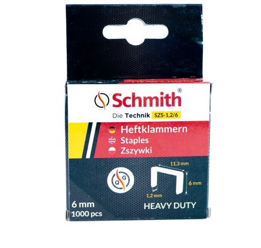 Spony na odber 6 mm 1000 ks - Schmith