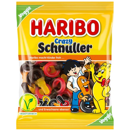 Jelly beans Haribo Crazy Schnuller Z Nemecka