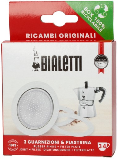Tesnenia pre 4-tónové hliníkové kávovary Bialetti