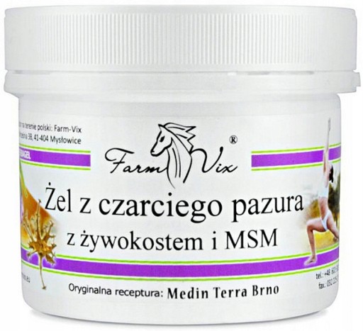 DEVIL CLAW masť s COMFORT a MSM 100ml FarmVix
