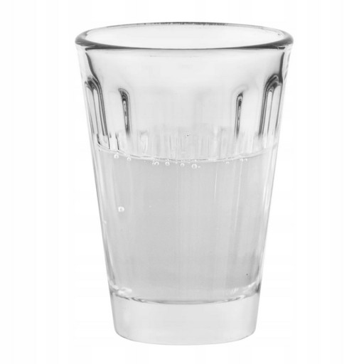 Nízke poháre na vodku, sada, 6x50 ml