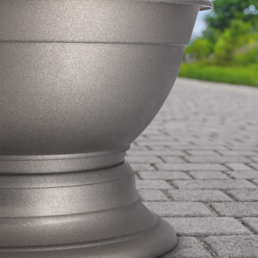 CINTORINOVÝ KVETINÁČ MISKA PRIKRÝVAČ TRÁVNIKA NÁHROBOK PLAST 26cm