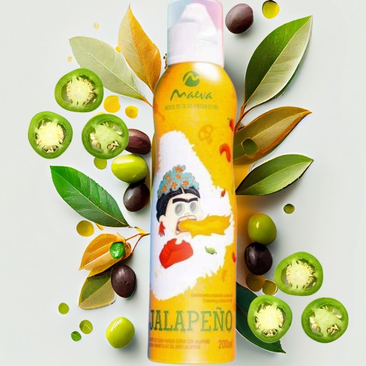 Olivový olej v spreji JALAPENO SPICY 200 ml FRUTAVITA