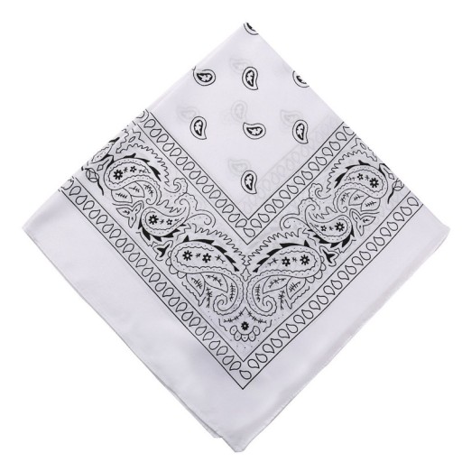 BANDAMSCARF, BANDANASCARF, WHITE