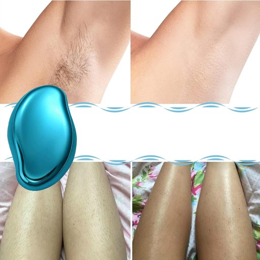 BEZBOLESTNÝ EPILÁTOR KRIŠTÁĽOVÝ DEPILÁTOR EXFOLIAČNÝ ODSTRAŇOVANIE VLASOV