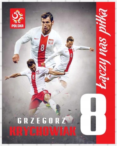 Grzegorz Krychowiak 8 Oficiálny plagát 40x50 cm
