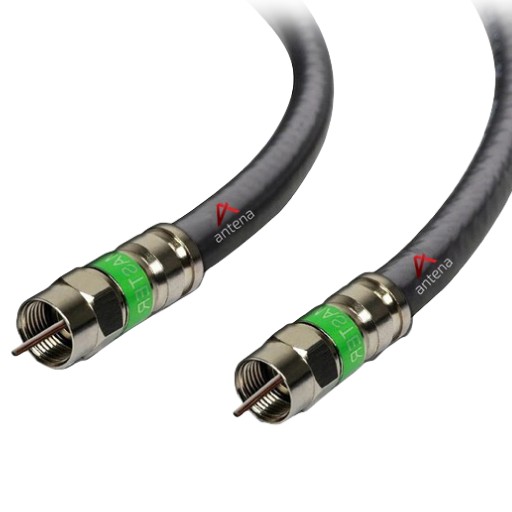 Koaxiálny kábel F Plug to F Plug 1M Outdoor