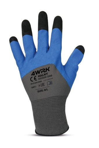 PRACOVNÉ RUKAVICE Hrubé latexové rukavice DOUBLE LATEX XL-10