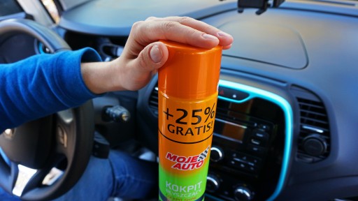 SPREJ NA ČISTENIE KOKPITU, VÔŇA JABLKA, 750ML