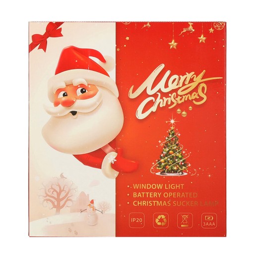 LED svetielka, závesná vianočná dekorácia, vločka, 45cm, 10 LED