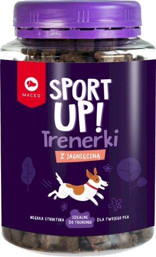 MACED SPORT UP! Trenažéry s jahňacou nádobou 300g
