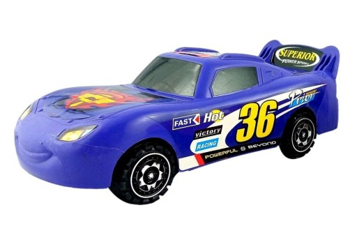 FAREBNÝ MODEL ŠPORTOVÉHO AUTA 24CM AUTO