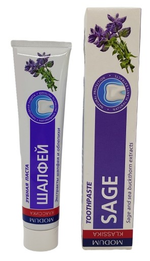 Zubná pasta s extraktom zo šalvie 150g MODUM