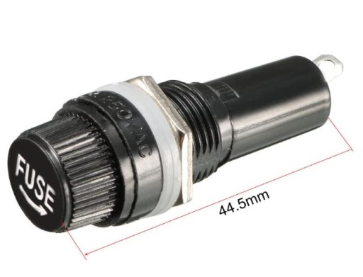 Poistka 6x30mm pre 30mm puzdro 10A