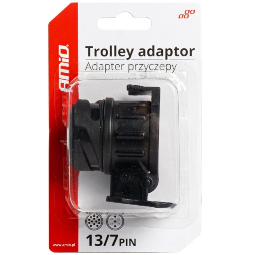 ADAPTÉR ADAPTÉR zásuvka prívesu 13/7 pin