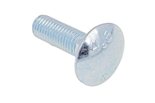Prepravná skrutka M12 x 40 triedy 4,8 pozink