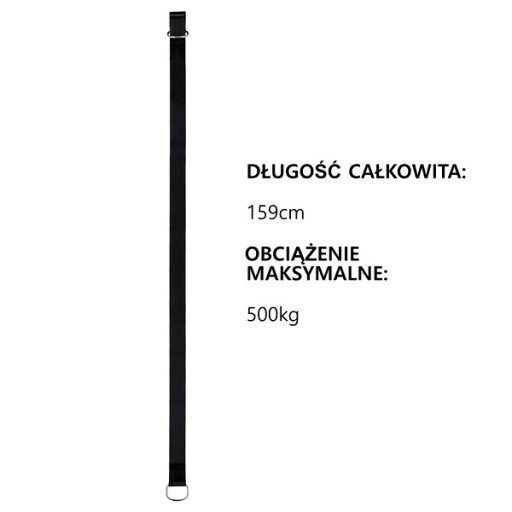 Záhradný hojdací pás, Bocianie hniezdo, SOLID Hojdačka, 500 kg