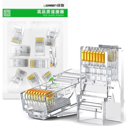 Ugreen 10x koncovka zástrčky RJ45 Cat6