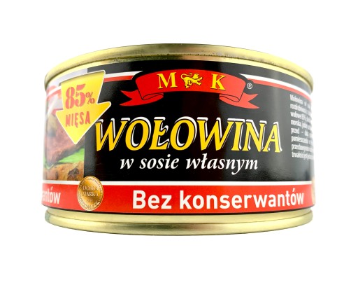Hovädzie mäso vo vlastnej omáčke 300g MK
