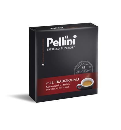 Pellini mletá káva 2x250 g