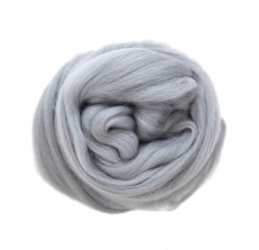 Česaná vlna 50g merino aust. 18,5 mic OCEL