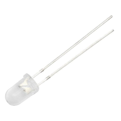 LED 5mm biele blikajúce S.J. jasný