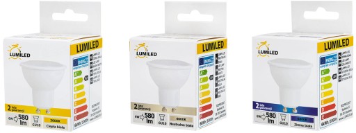 Pohyblivé GLASS halogénové svietidlo + LED GU10 6W