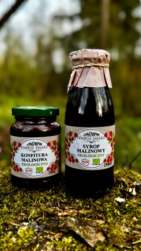Malinový džem 75% bio ovocie z bio malín 200 g tradičný