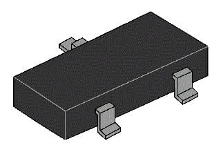 KTY82-210 SMD Snímač teploty 0-150°C SOT23