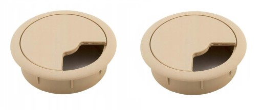 Káblová vývodka, káblová priechodka, priemer 60mm, javor, 2 ks