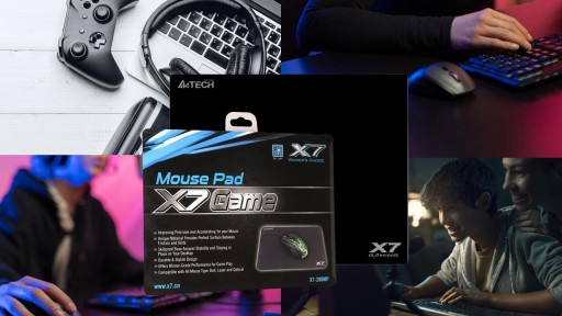 Gumová podložka pod hernú myš 250x200x3mm A4Tech XGame X7-200MP