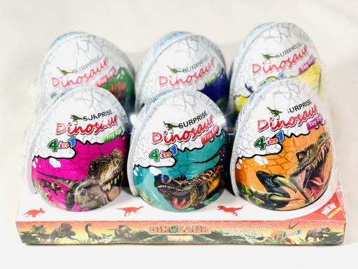 Dinosaur Toy Egg 4v1 XXL prekvapivé vajíčko