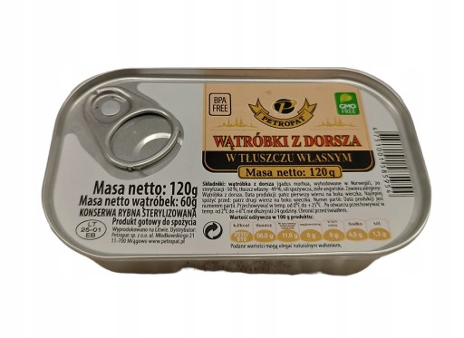 LITOVSKÉ tresčie pečene 120g