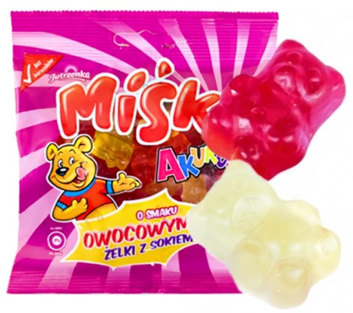 Želatína Miśki medvedíky Jutrzenka 90g