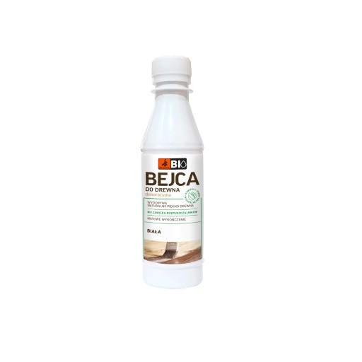 Dekoračná lazúra na drevo BIELA 200ml DRAGON BIO