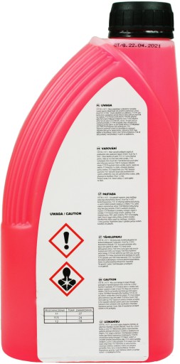 G12 Red chladič kvapalina koncentrát, 1L