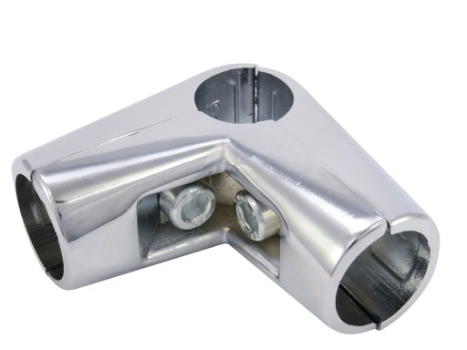 25MM RÚROVÝ SYSTÉM DRŽÁK ROHOVÝ UPEVŇOVAČ