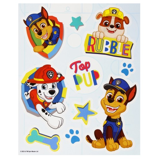 Nálepky PAW PATROL na nalepenie na okno