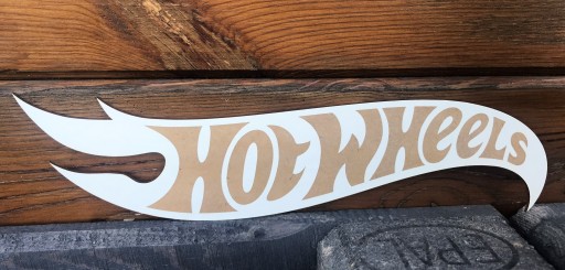 Gravírovanie Hot Wheels, meno dieťaťa, biely tanier