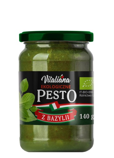 Bazalkové pesto 140g - NaturaVena