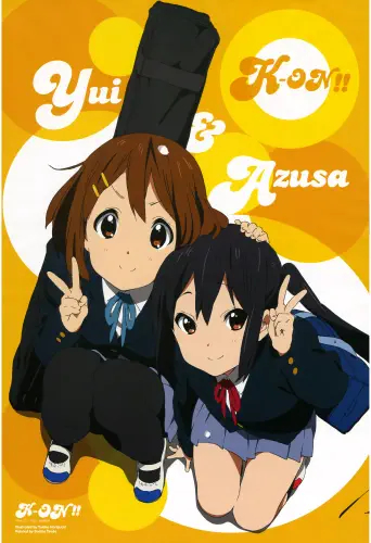 Plagát anime Manga K-ON! KON_059 A3 (vlastné)