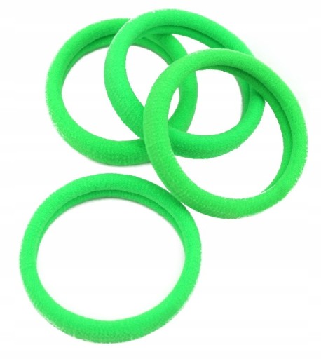 VLASY LYCRA, 4 KUSY - ZELENÁ FLUO