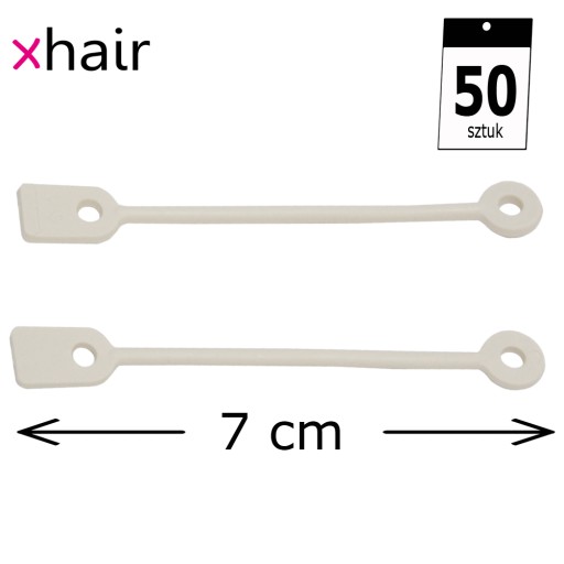 Gumičky na permanentné valčeky ROUND SHORT STRONG 50 ks/bal XHAIR
