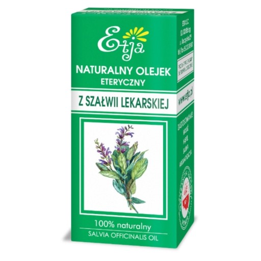 Esenciálny olej zo šalvie odpudzuje kliešte 10ml Etja