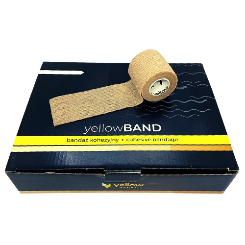 yellowBAND obväz súdržný 7,5cm x 4,5m Akt